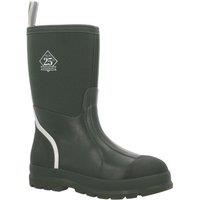 Muck Boots Chore Mid Size 12 Green Non Safety Wellies (989YG)
