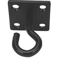 Essentials Steel Hook on Plates 50mm x 50mm 2 Pack (990FE)