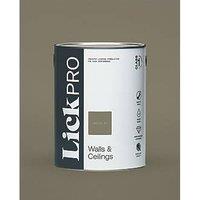 LickPro Max+ 5Ltr Greige 03 Matt Emulsion Paint (990JX)