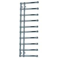 Towelrads 1500mm x 500mm 1223BTU Chrome Flat Designer Towel Radiator (990RY)