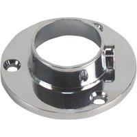 Essentials Rail End Sockets Polished Chrome 25mm 2 Pack (990VE)