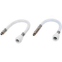 JG Speedfit Monobloc Tap Connectors 15mm x M10 x 300mm 2 Pack (99193)