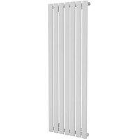 Ximax Fortuna 1200mm x 410mm 2021BTU White Vertical Designer Radiator (991GL)