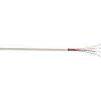 Time White 4-Core Alarm Cable 25m Coil (991JY)