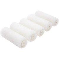Medium Pile Mini Roller Sleeves Emulsion 4 x 15mm 5 Pack (992FM)