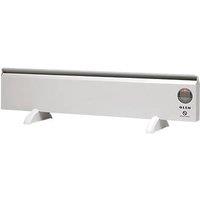 Glen 500W Electric Freestanding or Wall-Mounted Convector Heater White (992HV)