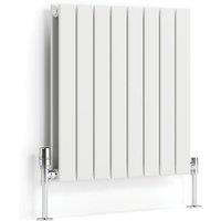 Terma Forte 600mm x 588mm 2111BTU Matt White Vertical Designer Radiator (993HE)