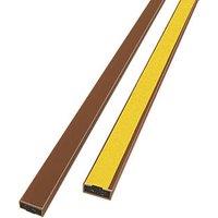 Firestop Fire Door Intumescent Strips Brown 10mm x 4mm x 2100mm 10 Pack (993HP)