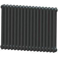 Acova 600mm x 812mm 3532BTU Volcanic Horizontal 3 Column Radiator (99405)
