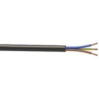 Time 3183P Black 3-Core 1.5mm Flexible Cable 10m Coil (994JY)