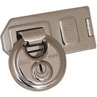 Kasp Disc Padlock with Hasp Zinc-Plated 160mm (9950T)