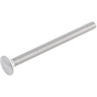 Easyfix Threaded Coach Bolts A2 Stainless Steel M10 x 130mm 10 Pack (9956T)