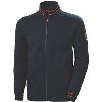 Helly Hansen Kensington Zip Sweatshirt Sweat Shirts Navy Large 42.5" Chest (995XV)
