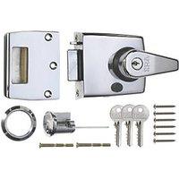 ERA 183-37-1 Double Locking Night Latch Polished Chrome 40mm Backset (996GG)