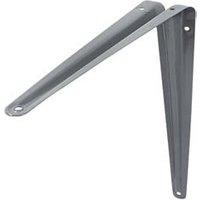 Essentials London Shelf Brackets Grey 100mm x 75mm 20 Pack (996VJ)
