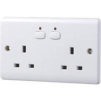 Energenie MiHome 13A 2-Gang SP Switched Smart Socket White (9975H)