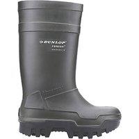 Dunlop Purofort Thermo+ Size 10 Green Steel Toe Cap Safety Wellies (997JX)