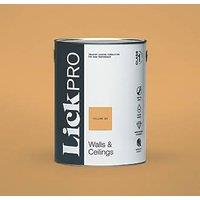 LickPro Max+ 5Ltr Yellow 02 Matt Emulsion Paint (997JY)