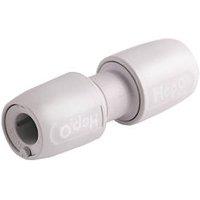 Hep2O Plastic Push-Fit Equal Coupler 10mm (9982F)