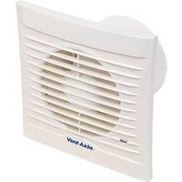 Vent-Axia 454056 100mm (4") Axial Bathroom Extractor Fan with Timer White 230V (99890)