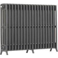 Arroll Edwardian 750mm x 1142mm 5569BTU Anthracite Horizontal Designer Radiator (998KY)