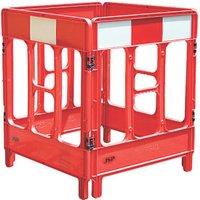 JSP Workgate 4-Gate Barrier Red 838mm (99953)