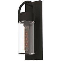 Eglo Carraro Outdoor 260mm Wall Light Black (999PL)