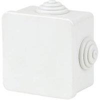 Vimark 4-Entry Square Junction Box with Knockouts 82mm x 52mm x 82mm (999VT)