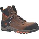 Timberland Pro Hypercharge Composite Safety Boots Brown/Orange Size 10 (208JH)