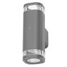 Zinc EOS Outdoor Wall Light With Photocell Anthracite (212KJ)