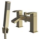 ETAL Kinlin Deck-Mounted Bath Shower Mixer Tap Brushed Brass (213KG)