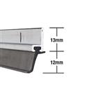 Stormguard Heavy Duty Around Door Strips Aluminium 1.02m 5 Pack (21554)