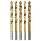 Erbauer Straight Shank Metal Drill Bits 6mm x 93mm 5 Pack (21842)