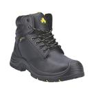 Amblers AS303C Metal Free Safety Boots Black Size 4 (234JV)
