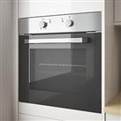 Cooke & Lewis Built- In Single Electric Oven Stainless Steel 595mm x 595mm (240GX)