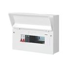 MK Sentry 12-Module 12-Way Part-Populated High Integrity Main Switch Consumer Unit with SPD (240VF)