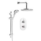 Bristan Aspen Rear-Fed Concealed Chrome Thermostatic Mixer Shower (241JX)