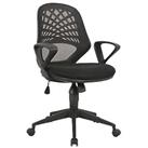 Nautilus Designs Lattice Medium Back Task/Operator Chair Black (254PK)