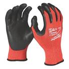 Milwaukee Dipped Gloves Red Large (257PP)