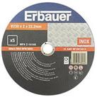 Erbauer Metal Cutting Discs 9" (230mm) x 1.9mm x 22.2mm 5 Pack (264PH)