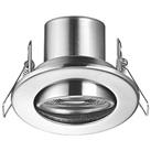 LAP Cosmoseco Tilt Fire Rated LED Contractor Downlights Satin Nickel 5.8W 450lm 10 Pack (265PP)