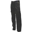 DeWalt Pro Tradesman Work Trousers Black 30" W 31" L (26796)
