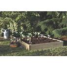 Forest Raised Bed Natural 1840mm x 930mm x 140mm (27297)