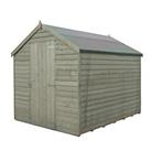 Shire 6' x 8' (Nominal) Apex Overlap Timber Shed (273TJ)