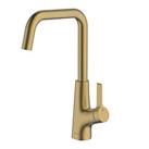 Clearwater Azia Battery-Powered Single Lever Monobloc Tap with Sensor Operation Brushed Brass (274KH