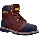 CAT Powerplant Safety Boots Brown Size 9 (276PR)