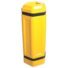 Addgards CP100 Slimline Column Protector Yellow & Black 430mm x 100mm (294KK)