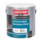 Johnstones Blackboard Paint Black Matt 2.5Ltr (2954H)
