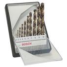 Bosch Robust Line Straight Shank Metal Drill Bits 10 Piece Set (3061V)