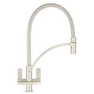 Franke Wave 115.0277.035 Pull-Out Mono Mixer Kitchen Tap Brushed Steel (3164F)